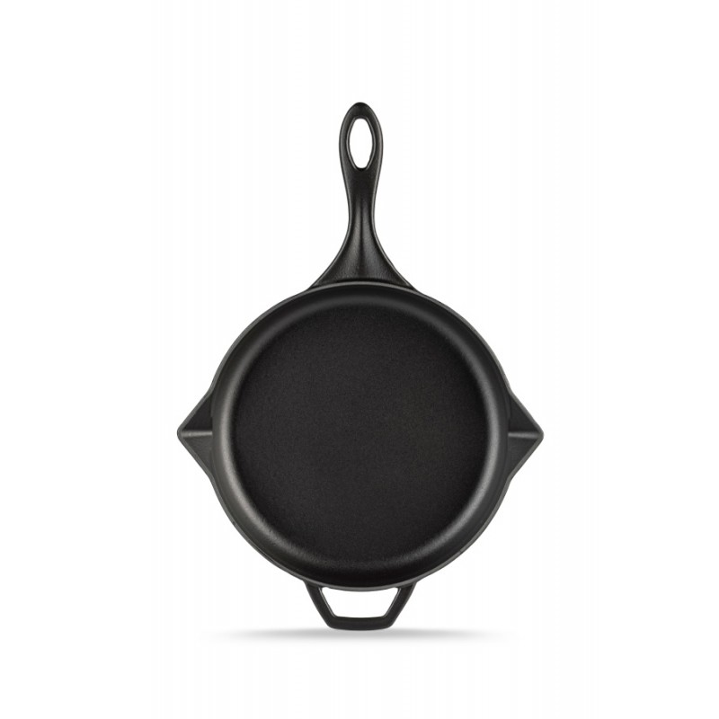 Poêle en fonte émaillée Solagio, Black Onyx, Ф24cm - Poêle en fonte