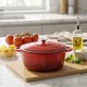 Casserole en fonte émaillée La Nordica, Rond, Ф28 | Cocotte en fonte |  |