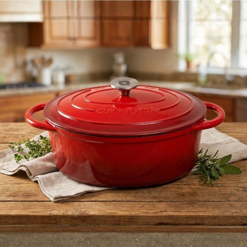 Casserole en fonte émaillée La Nordica, Ovale, Ф33 - 