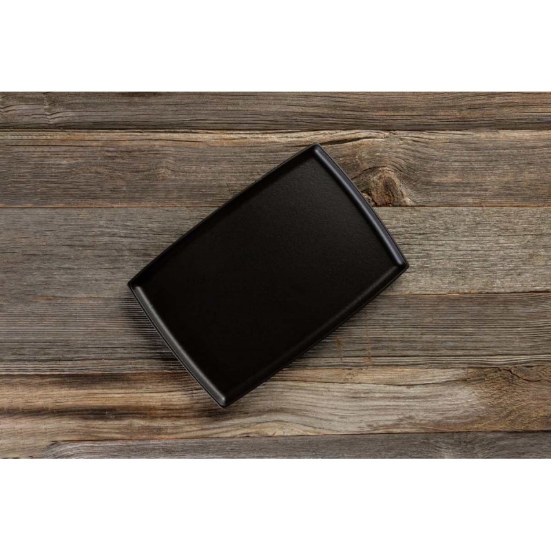 Assiette de service rectangulaire en fonte Hosse, 21x31cm | Plaque en fonte |  |