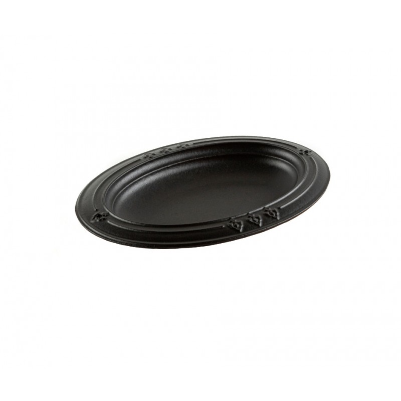Plat de cuisson en fonte Solagio oval, 25x33cm - Plaque en fonte