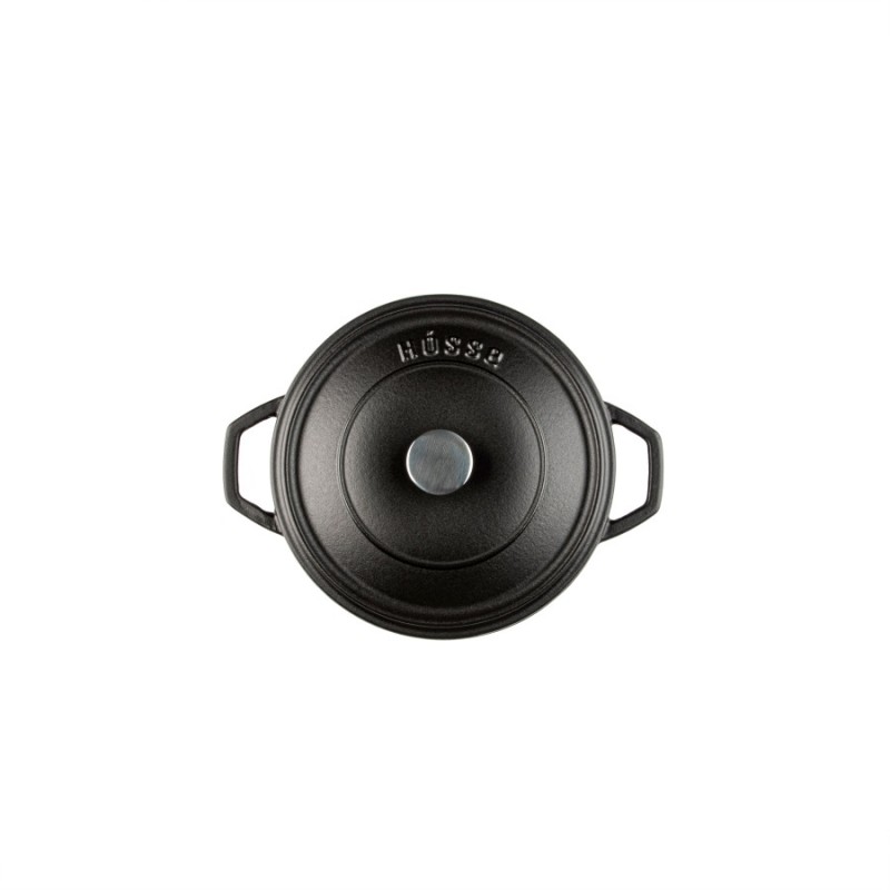 Cocotte en fonte profonde Hosse, Black Onyx, Ф20 | Cocotte en fonte |  |
