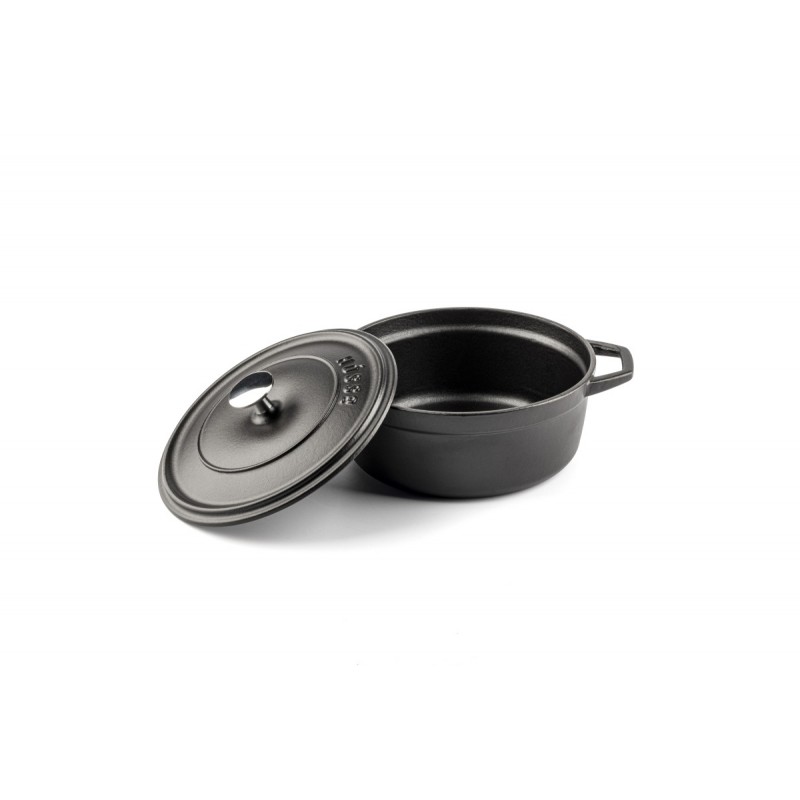 Cocotte en fonte profonde Hosse, Black Onyx, Ф20 | Cocotte en fonte |  |