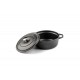 Cocotte en fonte profonde Hosse, Black Onyx, Ф20 | Cocotte en fonte |  |