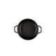 Cocotte en fonte profonde Hosse, Black Onyx, Ф20 | Cocotte en fonte |  |