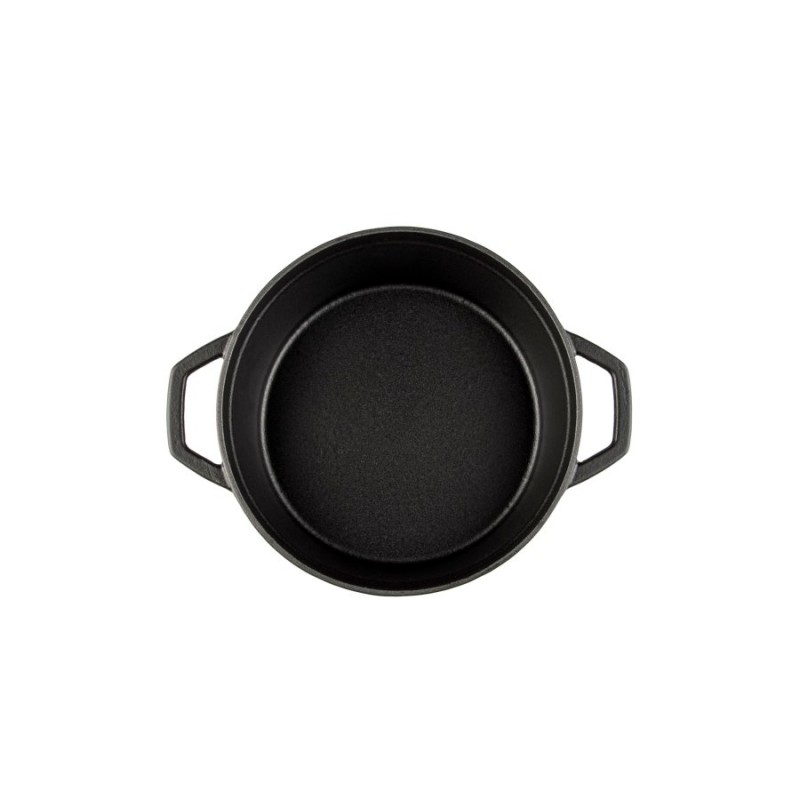 Cocotte en fonte profonde Hosse, Black Onyx, Ф24 | Cocotte en fonte |  |