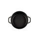 Cocotte en fonte profonde Hosse, Black Onyx, Ф24 | Cocotte en fonte |  |