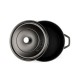 Cocotte en fonte profonde Hosse, Black Onyx, Ф28 | Cocotte en fonte |  |
