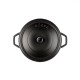Cocotte en fonte profonde Hosse, Black Onyx, Ф28 | Cocotte en fonte |  |