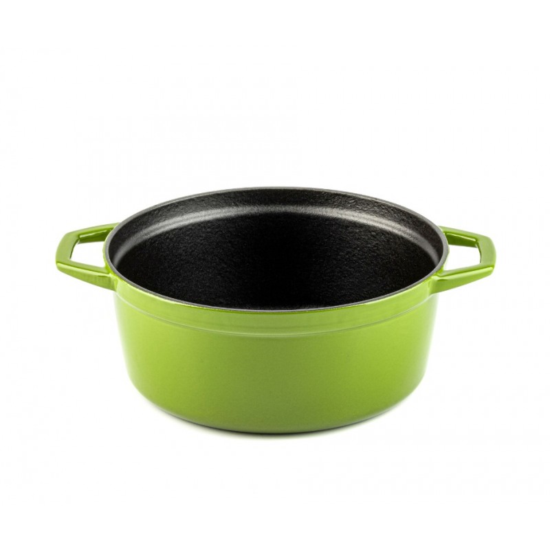 Cocotte en fonte profonde Solagio, Bamboo, Ф24 - 