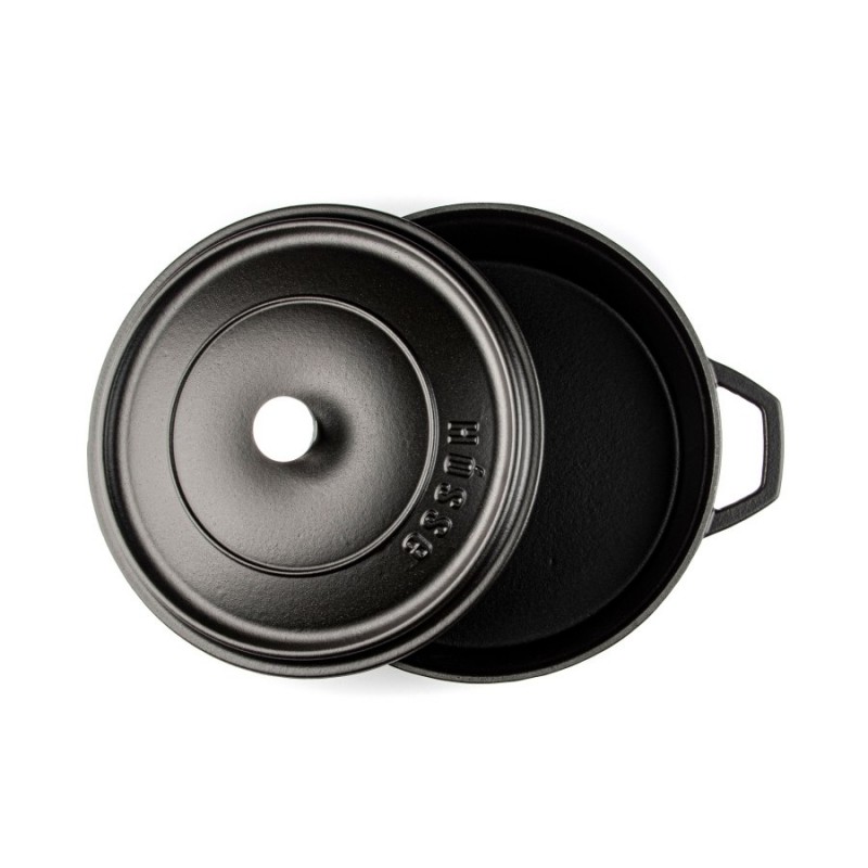 Cocotte peu profonde en fonte Hosse, Black Onyx, Ф28 | Cocotte en fonte |  |