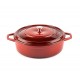Cocotte peu profonde en fonte Hosse, Rubin, Ф26 | Cocotte en fonte |  |
