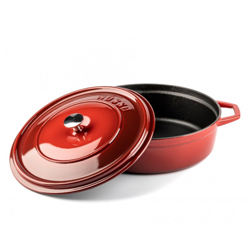 Cocotte peu profonde en fonte Hosse, Rubin, Ф28 | Cocotte en fonte |  |