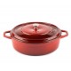 Cocotte peu profonde en fonte Hosse, Rubin, Ф28 | Cocotte en fonte |  |