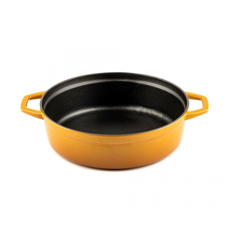 Cocotte peu profonde en fonte Solagio, Dijon, Ф26 - 
