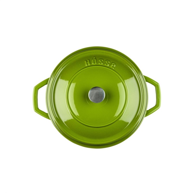 Cocotte en fonte profonde Hosse, Bamboo, Ф24 | Cocotte en fonte |  |