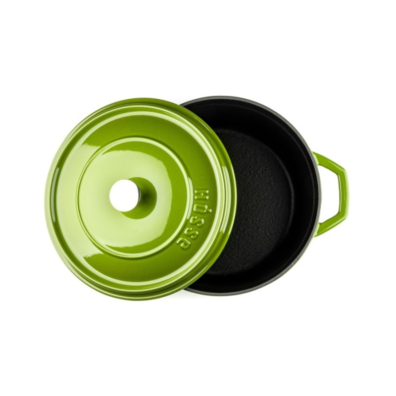 Cocotte en fonte profonde Hosse, Bamboo, Ф24 | Cocotte en fonte |  |