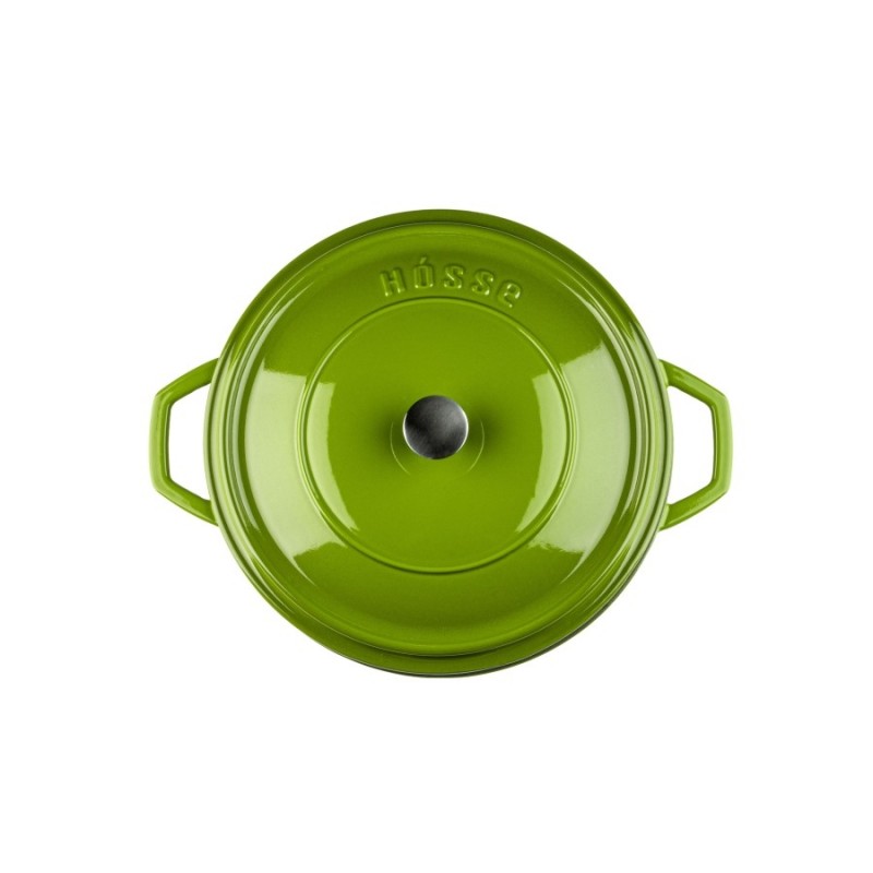 Cocotte en fonte profonde Hosse, Bamboo, Ф28 | Cocotte en fonte |  |
