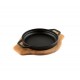Dessous de plat en bois pour bol en fonte Hosse HSYKTV22 | Dessous de plat en bois |  |