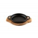 Dessous de plat en bois pour bol en fonte Hosse HSYKTV22 | Dessous de plat en bois |  |