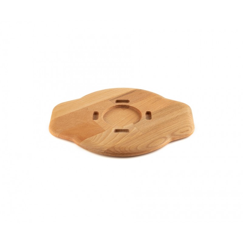 Dessous de plat en bois pour plaque en fonte Hosse HSYSAK20 | Dessous de plat en bois |  |