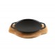 Dessous de plat en bois pour plaque en fonte Hosse HSYSAK28 | Dessous de plat en bois |  |