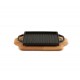 Dessous de plat en bois pour mini plaque en fonte Hosse HSDDHP1522 | Dessous de plat en bois |  |