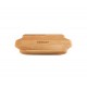 Dessous de plat en bois pour mini plaque en fonte Hosse HSDDHP1522 | Dessous de plat en bois |  |