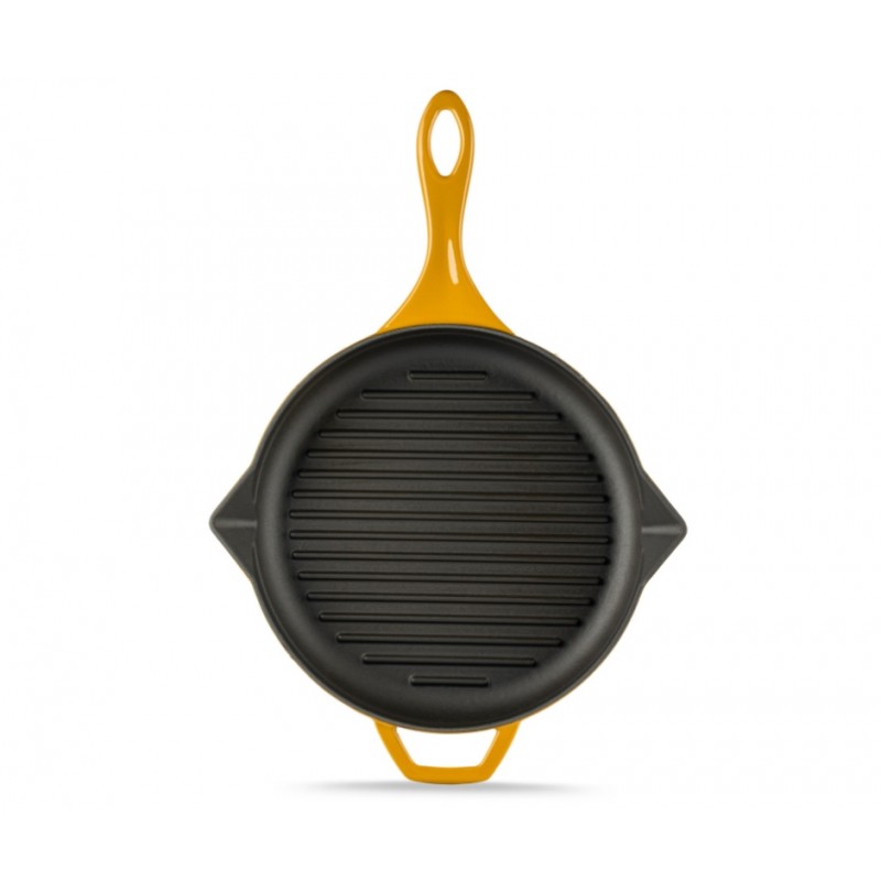 Poêle grill en fonte émaillée Solagio, Dijon, Ф28cm - 
