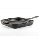 Poêle grill en fonte émaillée Hosse, Black Onyx, 28x28cm | Poêle grill en fonte | Poêle en fonte |
