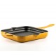 Poêle grill en fonte émaillée Hosse, Dijon, 28х28cm | Poêle grill en fonte | Poêle en fonte |